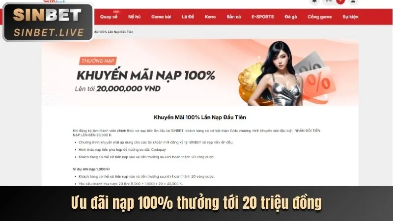 Hoàn trả tiền thua cược 1win